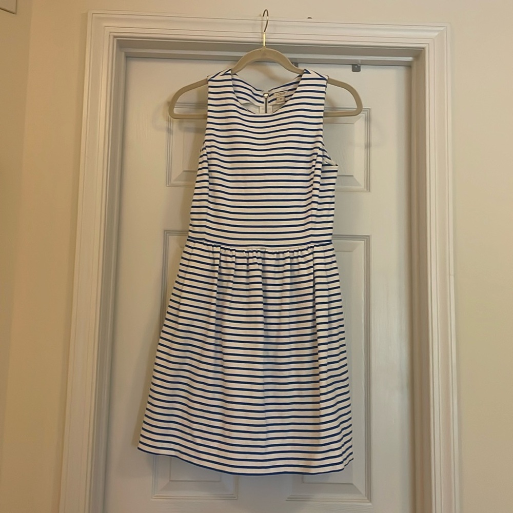 J Crew Factory Dress Striped XS